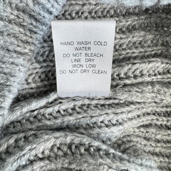 MAVERICK THE COLLECTION Sweater Cropped Size S Off Shoulder Ribbed Knit Cropped - Picture 10 of 10